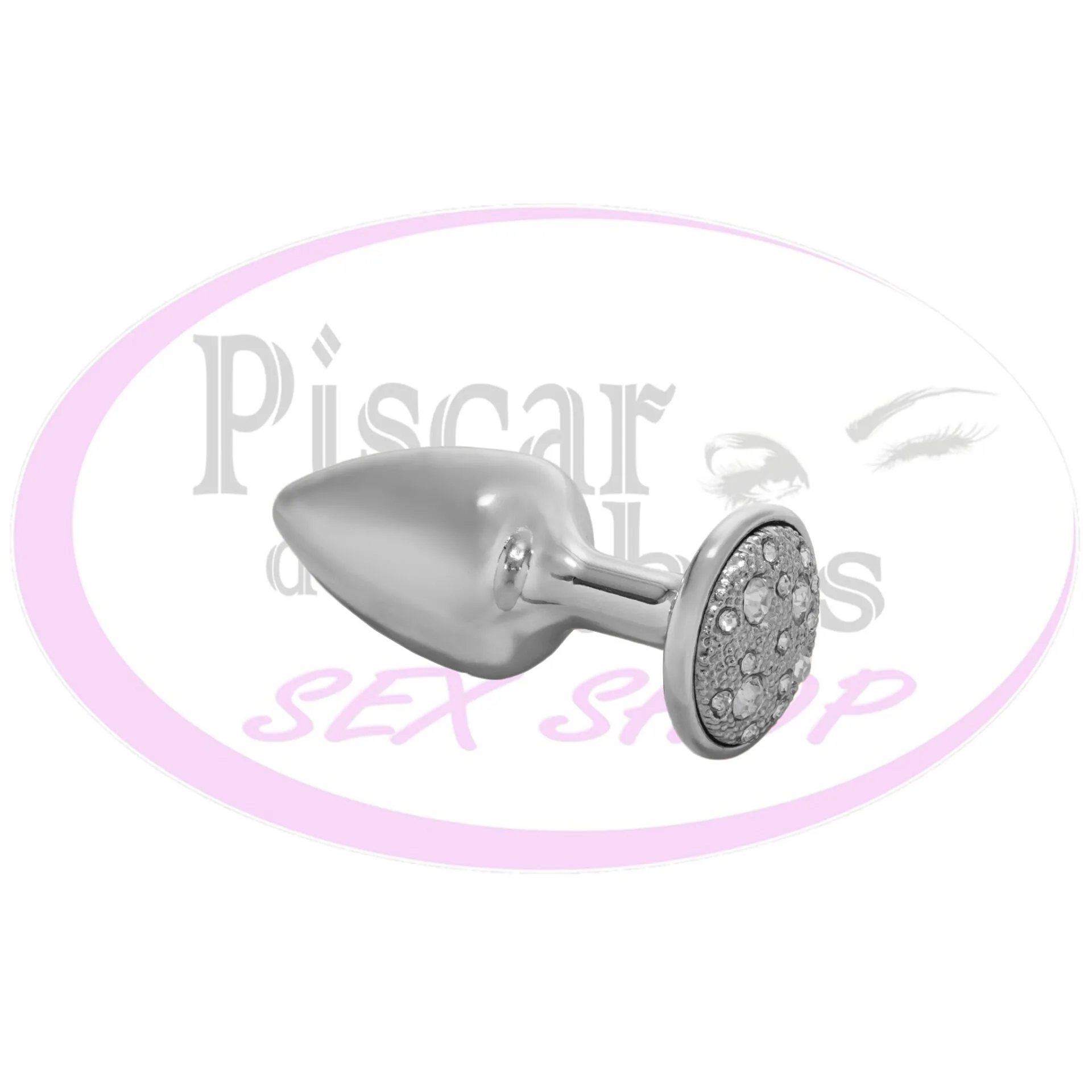 PLUG M PRATA CRAVEJATO