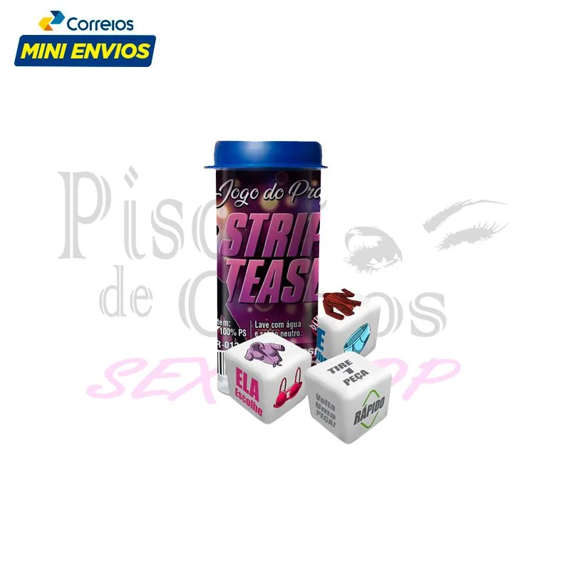 DADO STRIP TEASE   03 UNIDADES