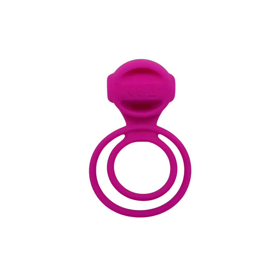 Anel peniano com vibração Duas argolas Sex shop