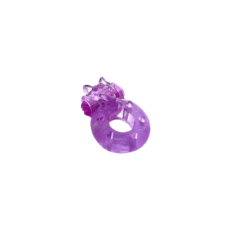 ANEL PENIANO COM VIBRADOR GATINHO