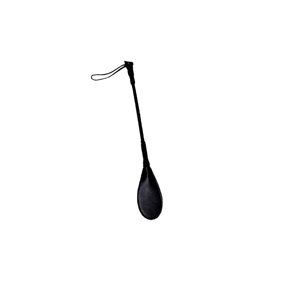 Chibata Flexível e Tala Oval em Courino 40 cm   Sex Shop