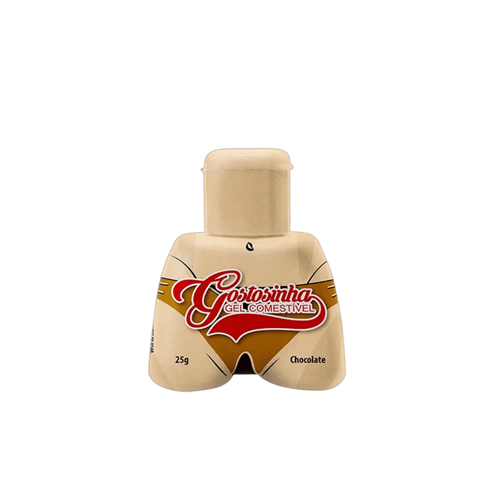 Gel Comestível Chocolate Gostosinha Bundinha Hot 25g Sex Shop