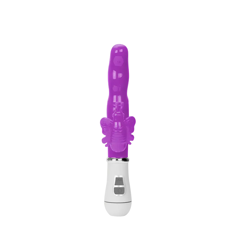 Vibrador com estimulante de clitóris 12 modos de vibração