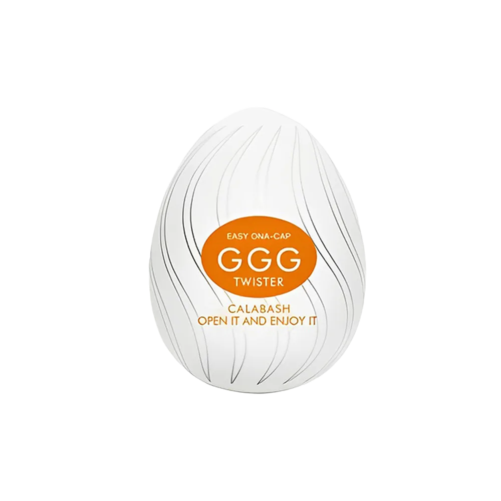 Masturbador EGG Twister Tamanho: 6,5x5 cm