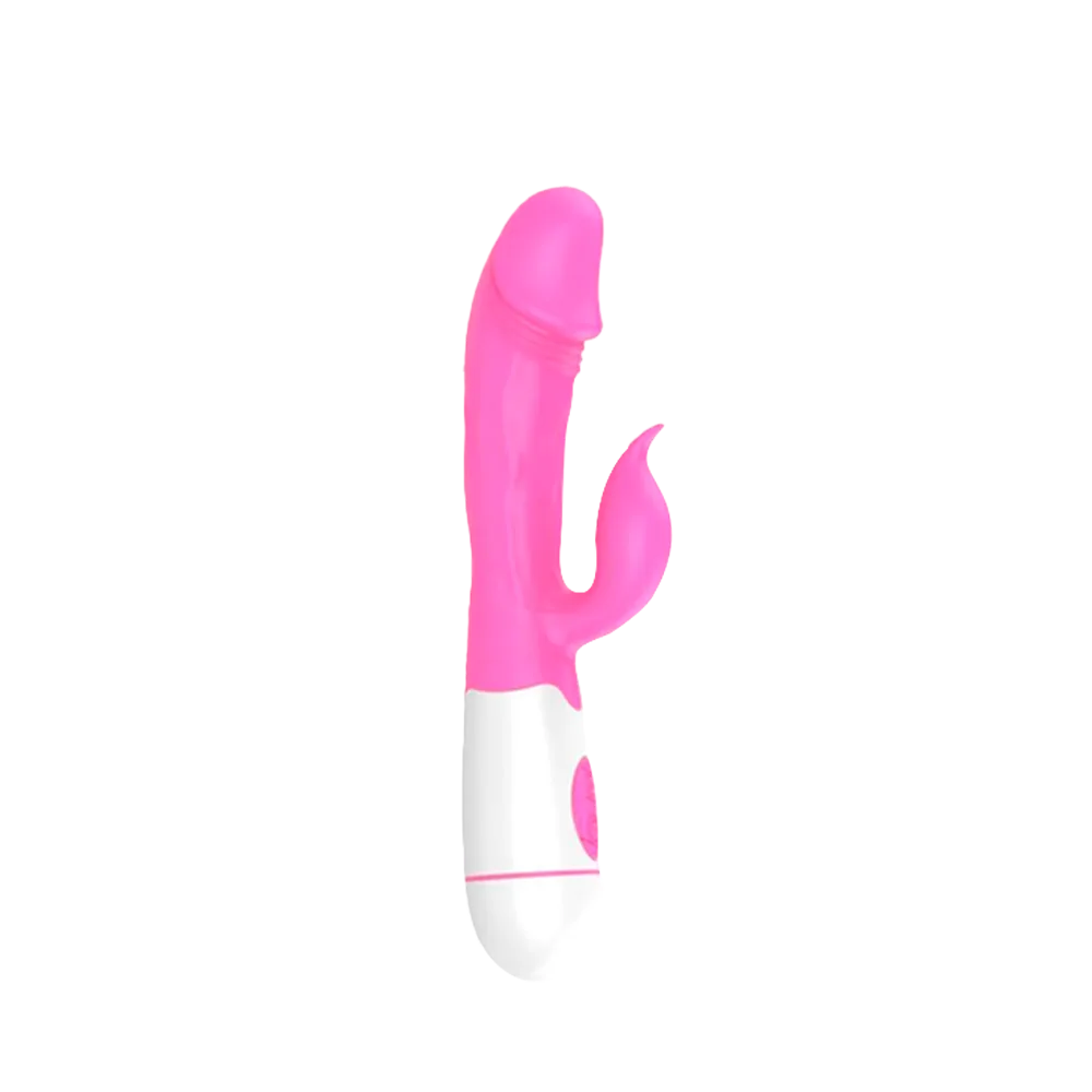 Vibrador Rosa Tok Aveludado Ultra Silencioso 19x3 cm Sex Shop