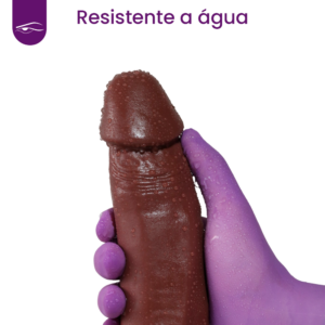 Prótese com Vibração Resistente à Água - 24,5x5 cm - Sex Shop