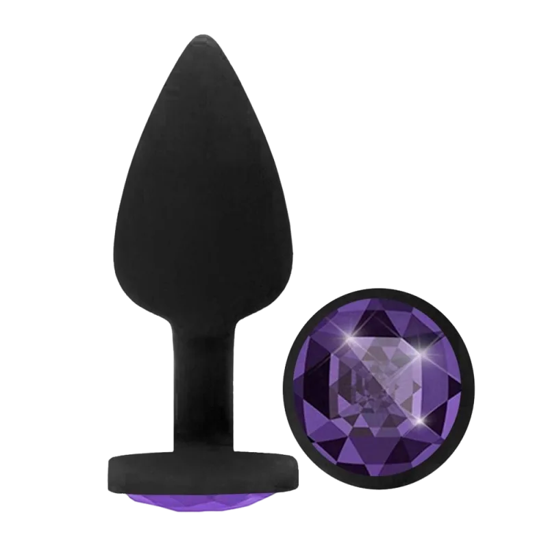 PLUG ANAL DIAMOND COLORS AVELUDADO SexSop