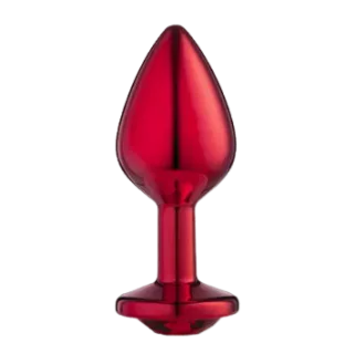 O Plug Anal P Glitter com Pedra Sex Shop
