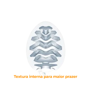 Masturbador Egg Wavy + Vibrador Ponto G Verde  - Sex Shop