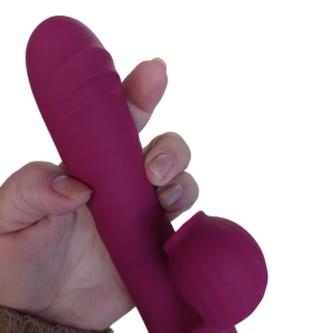 VIBRADOR PONTO G COM 10 MODOS DE ESTIMULAÇÃO DO CLITÓRIS ROXO - SEX SHOP