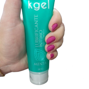 K-Gel Lubrificante de Menta - 80g - Sex Shop