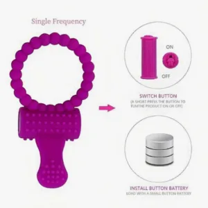 Anel Vibrador Linguinha
