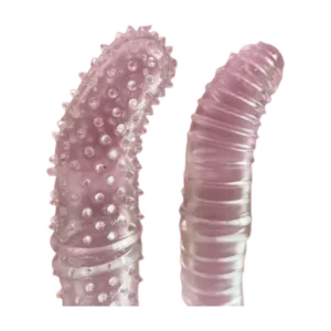 Capa de dedo transparente - Sex Shop