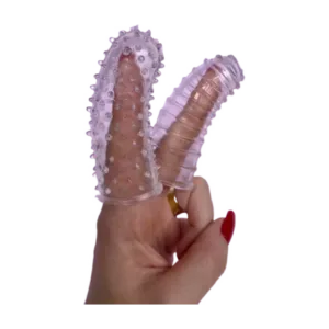 Capa de dedo transparente - Sex Shop