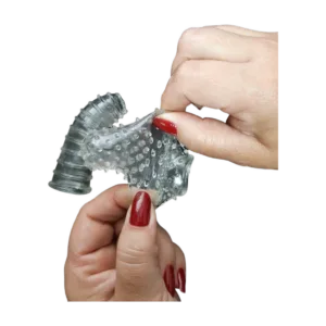 Capa de dedo transparente - Sex Shop