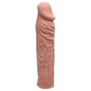 CAPA PENIANA CYBER - MARROM - 19X3CM - Sex Shop