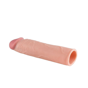 Capa peniana em cyberskin - 16x3,3 cm - Sex shop