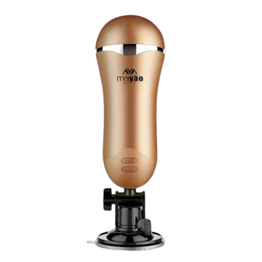 Masturbador Masculino Lanterna com Ventosa e Vibro