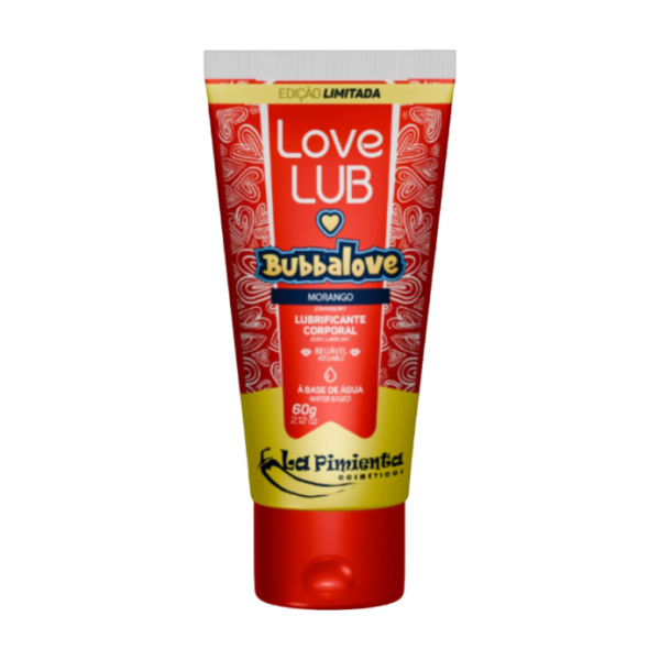 Bubbalove Lubrificante Beijável 60G - MORANGO7899711 16937