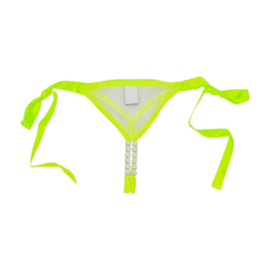 Tanga perola neon - amarelo