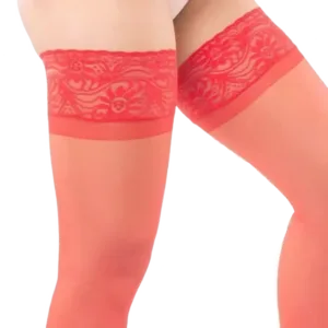 MEIA 7/8 SELENE RENDA E SILICONE FIO 15 FEMININA
