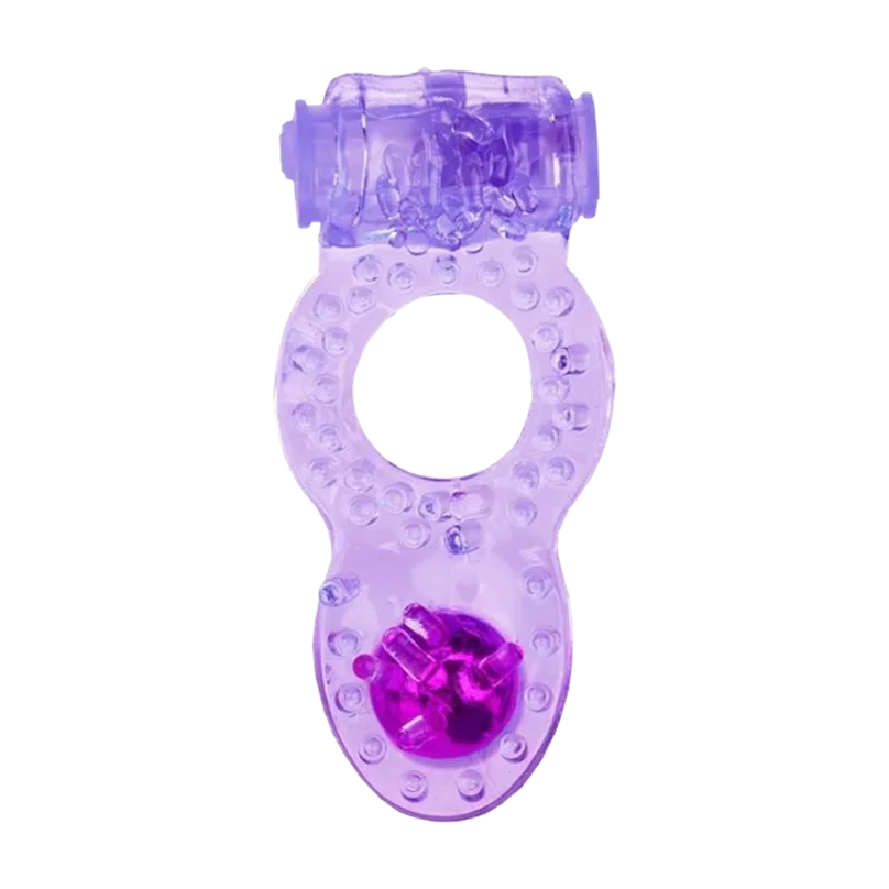 Anel Vibrador com Pérola Sex Shop
