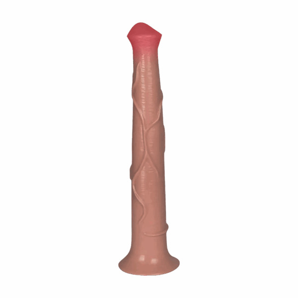 Pênis de Cavalo Realísta Gigante 42cm Marrom