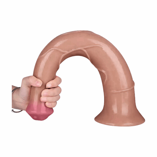 Pênis de Cavalo Realísta Gigante 42cm Marrom