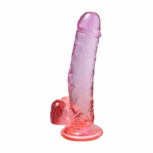 PRÓTESE PENIANA EM DEGRADE COM VENTOSA 18 x 3,7cm