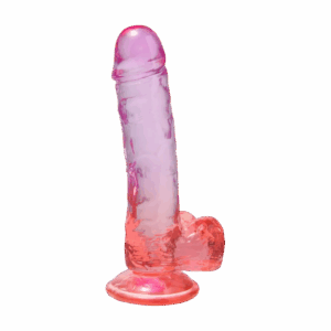 PRÓTESE PENIANA EM DEGRADE COM VENTOSA 18 x 3,7cm