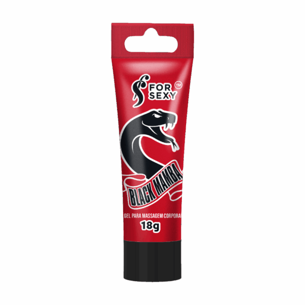Black Mamba Gel Excitante Esquenta Esfria Vibra 18G