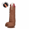 Pênis Que Ejacula 19,5×5,5cm com Escroto sexshop