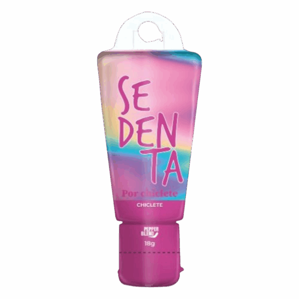 SEDENTA POR CHICLETE GEL BEIJÁVEL 18G - Sex Shop