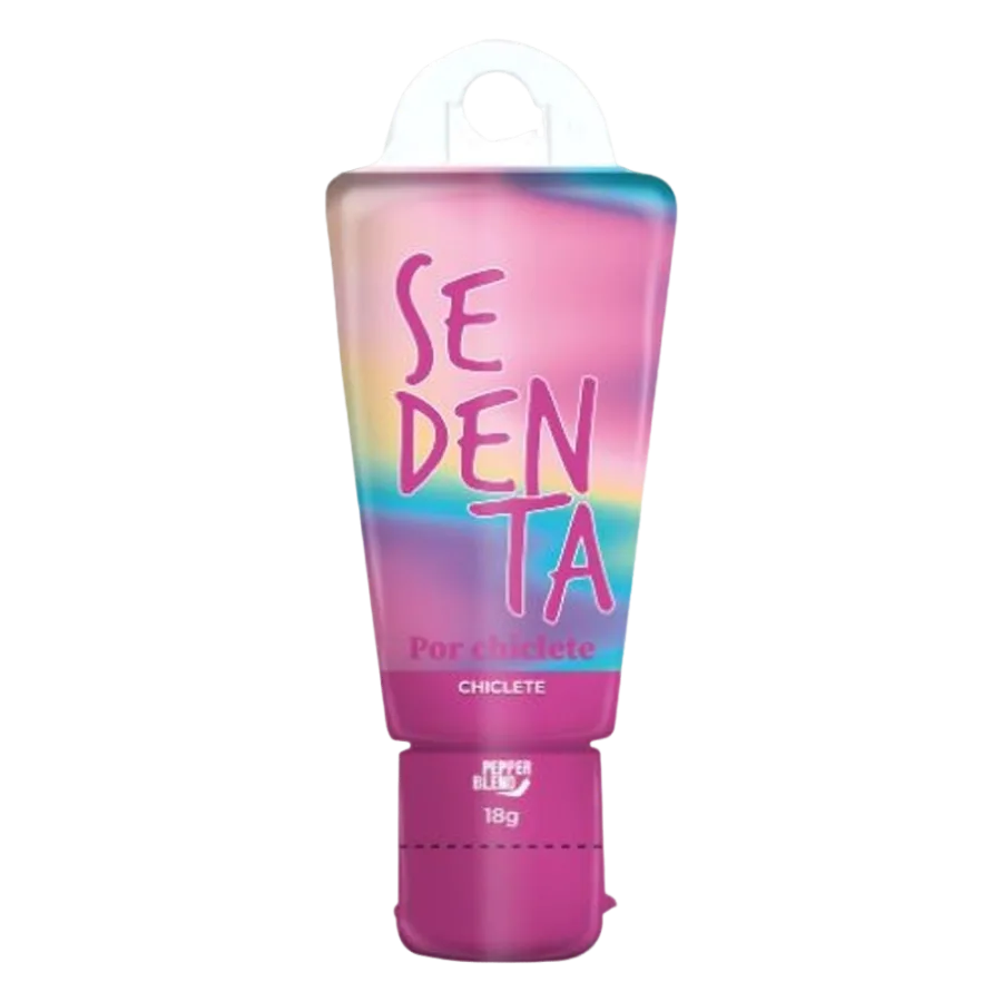 SEDENTA POR CHICLETE GEL BEIJÁVEL 18G Sex Shop