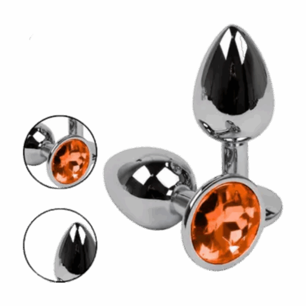 Plug de Metal com Joia