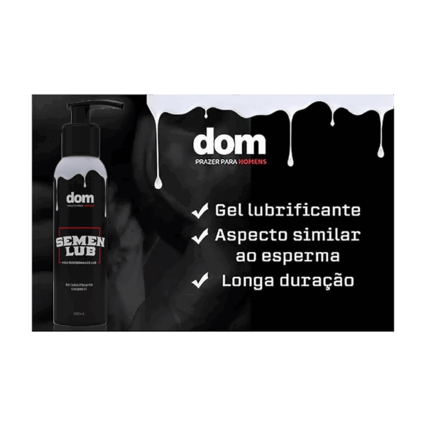 Lubrificante Imita Sêmen do Homem - 100ml - Sex Shop