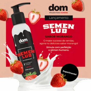 SEMEN LUB MORANGO - Sex Shop