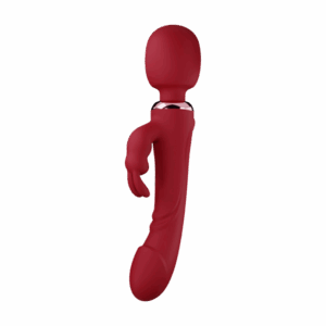 VIBRADOR PONTO G COM ESTIMULADOR  E VARA MAGICA