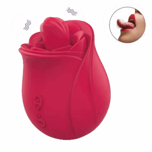 ESTIMULADOR FLOR COM LÍNGUA VIBRATÓRIA