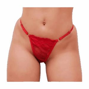 Tanga Fio Dental Puta Vermelha