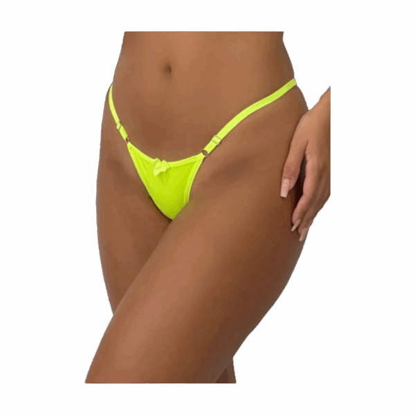 Tanga Neon com Ajuste – Tamanho Único (P ao G)