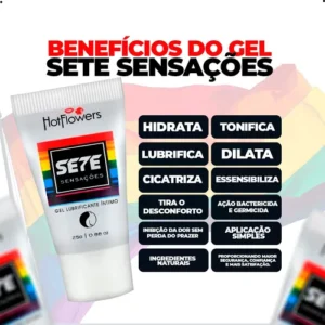 Se7e Sensações Deslizante Anal 25g - SexShop