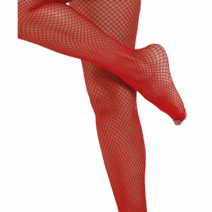 Meia 7/8 Arrastão Stretch - Vermelho