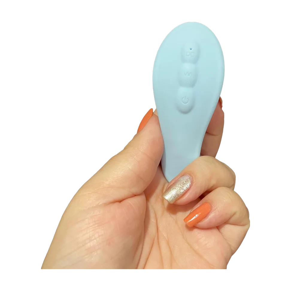 Vibrador de Calcinha 8 Modos de Vibração com Esferas Massageadoras