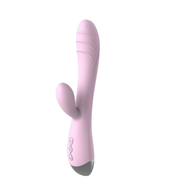Vibrador com estimulador de clitóris usb Sex Shop