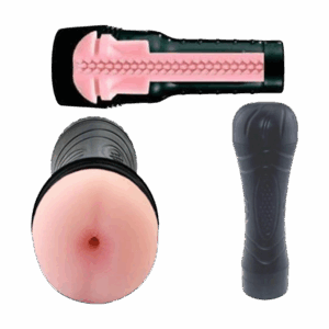 Masturbador Lanterna com Vibro em Formato de Ânus - Sex Shop