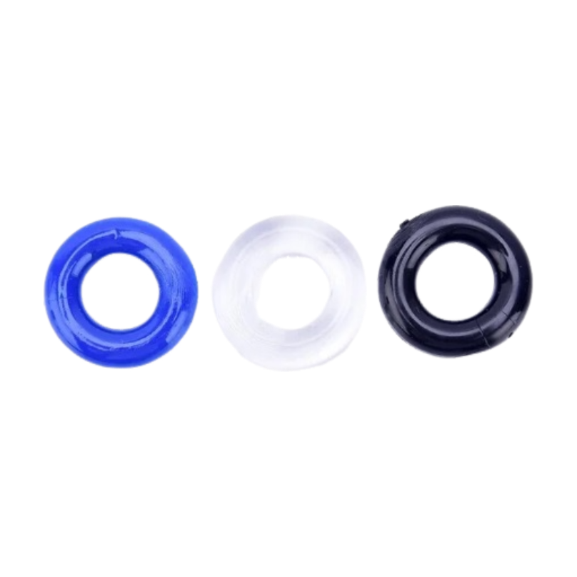 CONJUNTO 3 ANÉIS PENIANOS