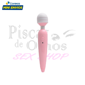 Varinha Mágica 10 Modos de Vibração - 18x3,5 cm - Sex Shop