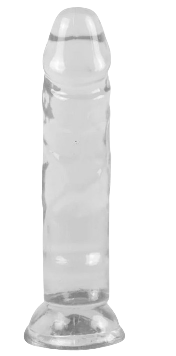 Pênis Jelly 14,8 X 3Cm Ventosa