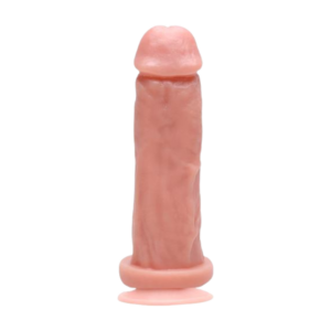 Prótese Maciça Realística Com Ventosa 17 X 4,5Cm
